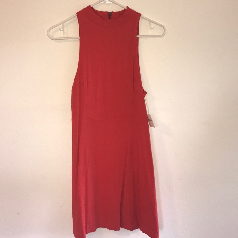 NWT Free People Kitty Kat bodycon mini dress - Picture 3 of 4